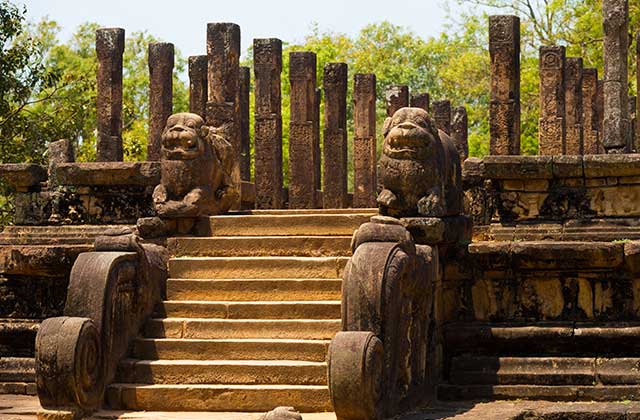 Front Audience Hall, Polonnaruwa Ruins