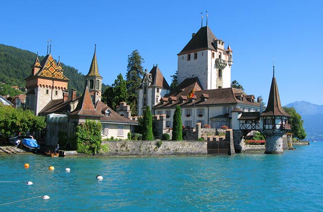 Oberhofen Castle, Lake of Thun
