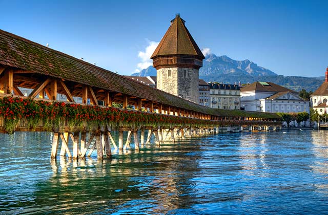 The Chapel Bridge, Lucerne