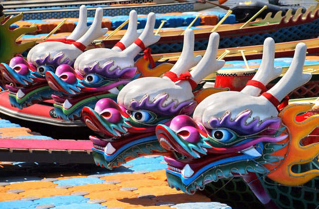 Dragon Boats, Love River, Kaohsiung