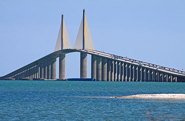 The Sunshine Skyway Bridge