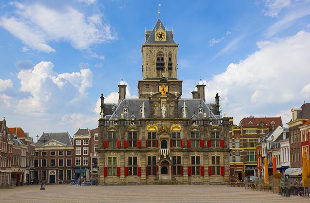 Town Hall and Central Square, Delft