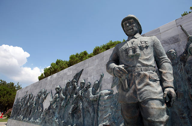 The Canakkale Martyrs Memorial, Gallipoli