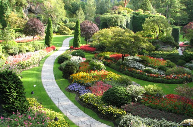 The Butchart Gardens, near Victoria, Vancouver Island, a day trip from Vancouver