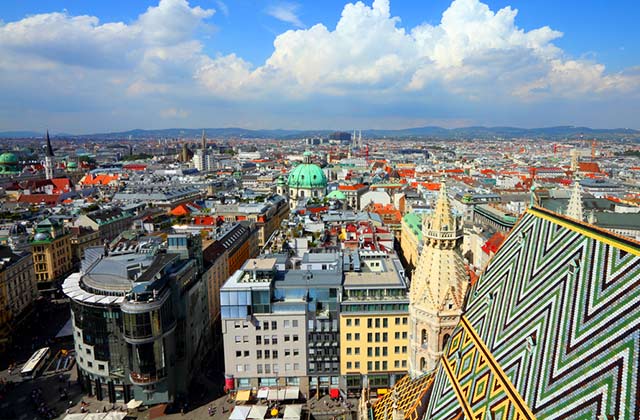 Vienna from above