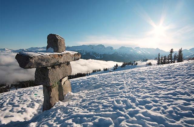 The Whistler Inukshuk